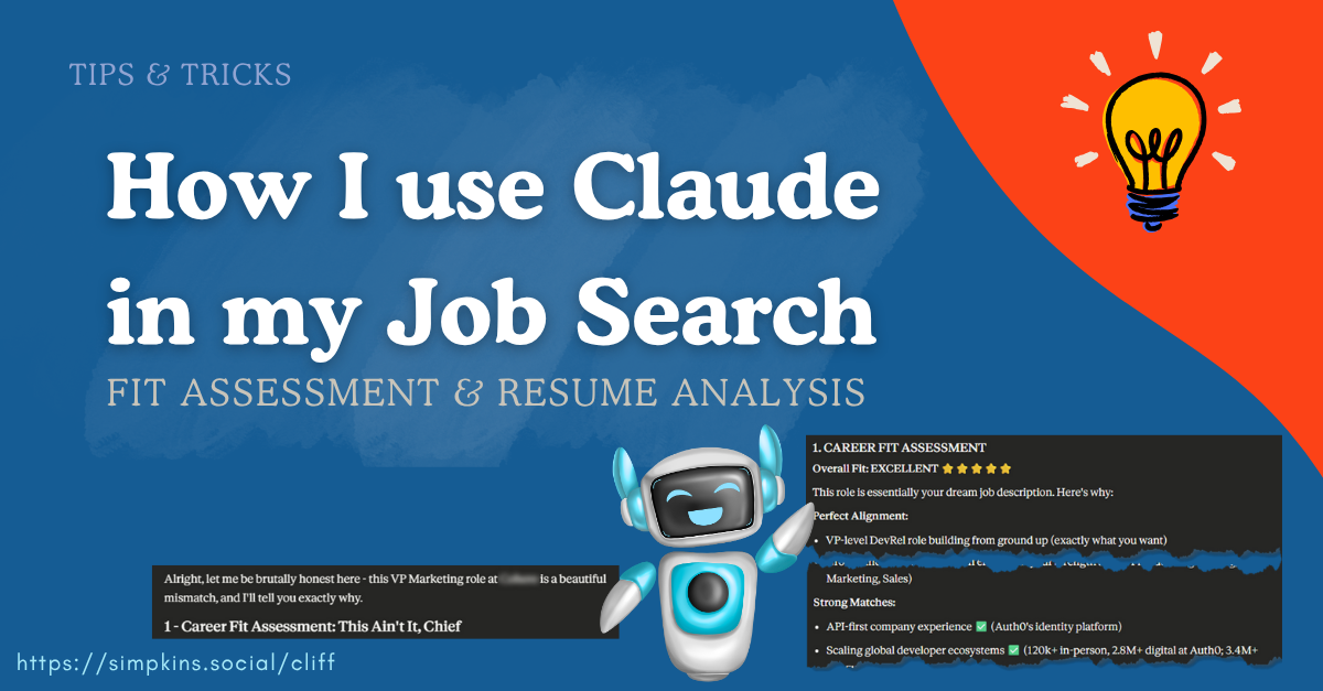 Featured Image - How I use Claude in my Job Search